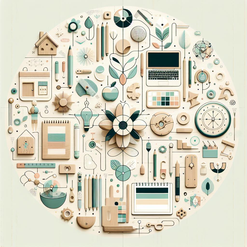 5 claves del método Montessori para potenciar el dibujo infantil