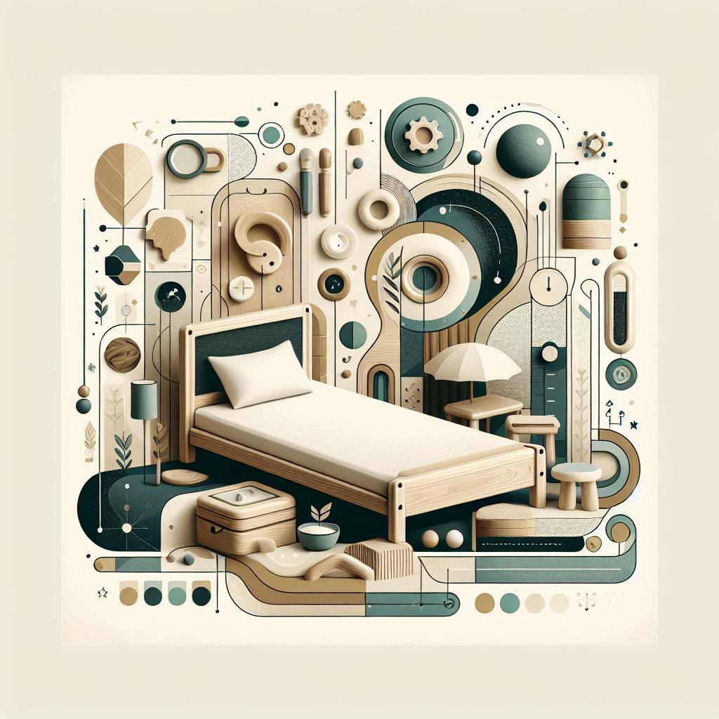 5 beneficios de una cama montessori de madera maciza para tu hijo