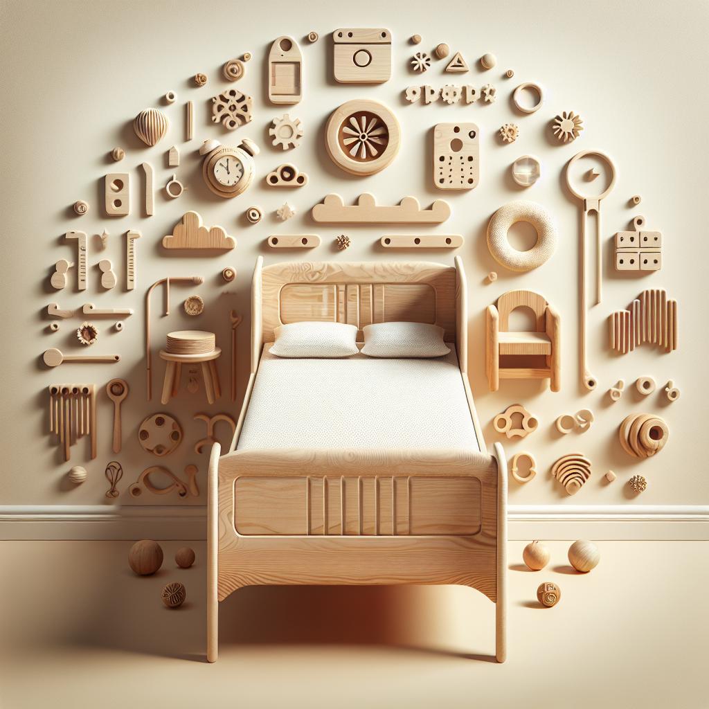 5 beneficios de elegir una cama Montessori color madera para tu hijo