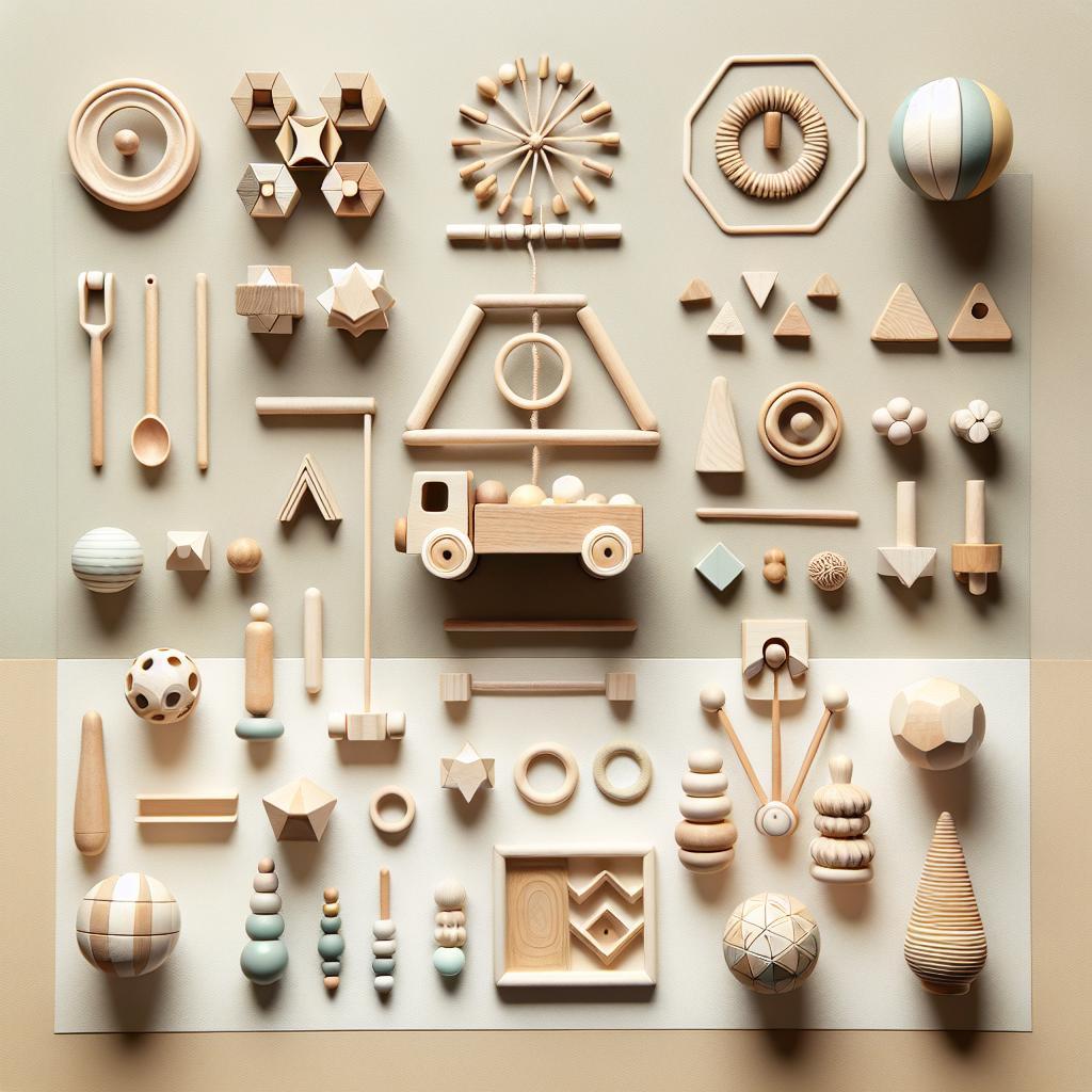 7 beneficios de los juguetes Montessori de madera para niños