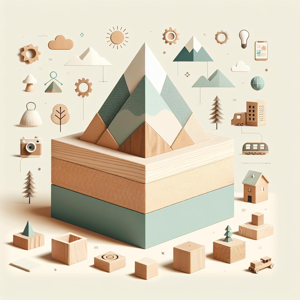 Descubre 5 beneficios del cubo montessori de madera para niños