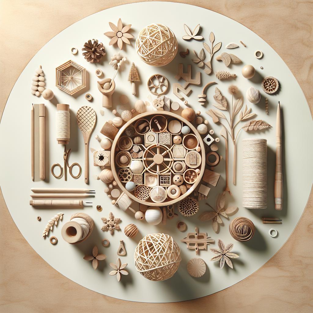 5 ideas DIY para crear una cesta de los tesoros Montessori en 2024