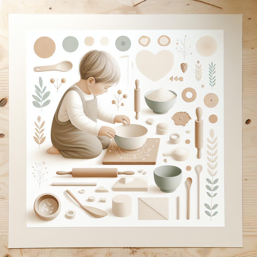 5 actividades sensoriales Montessori con materiales de cocina para niños