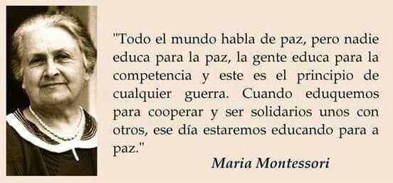 Integración de la educación para la paz en el ambiente Montessori: recursos y actividades clave