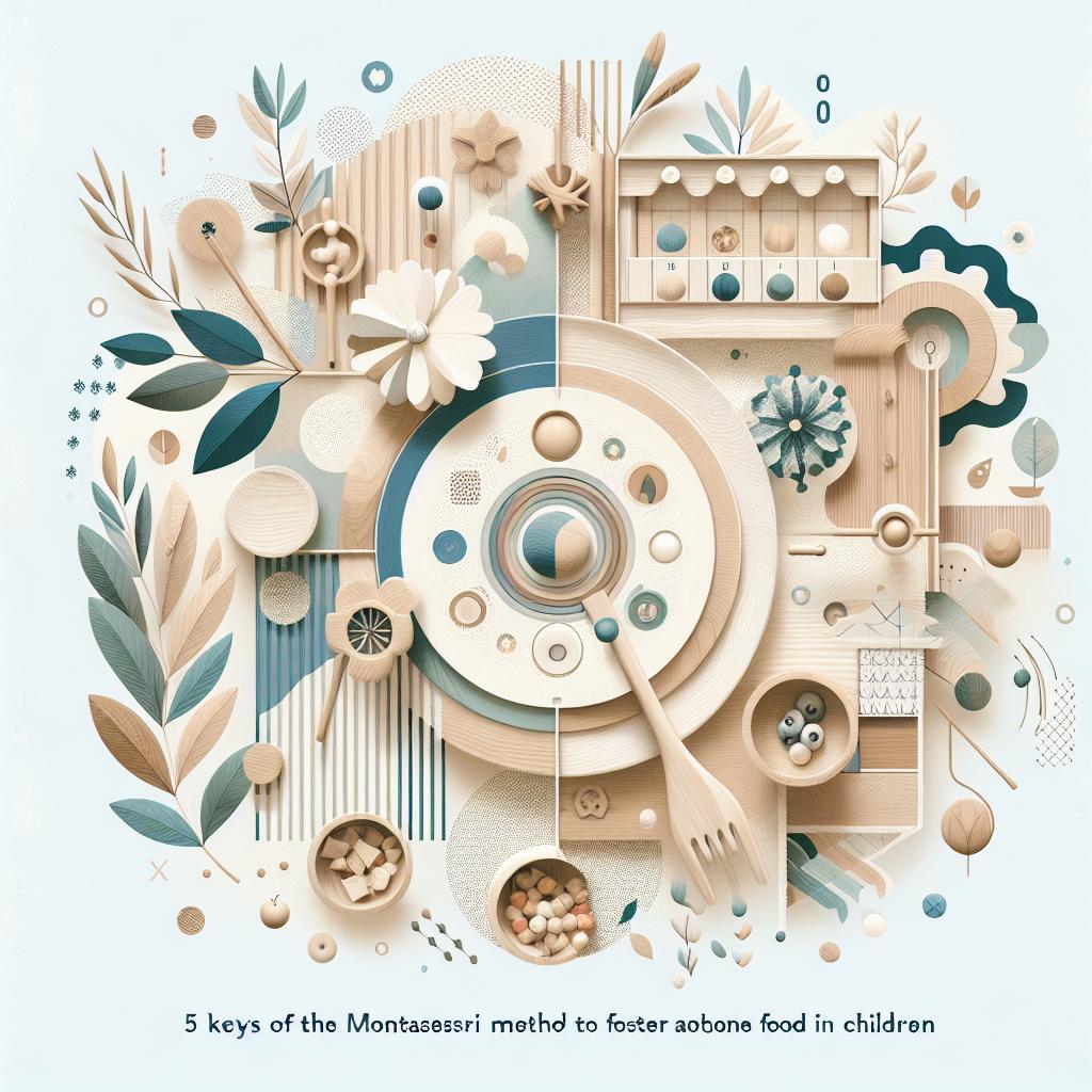 5 claves del método Montessori para fomentar la comida autónoma en niños