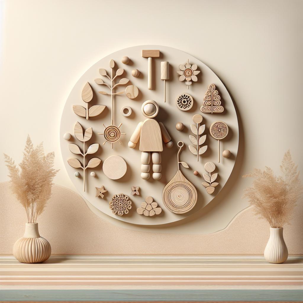 5 beneficios clave de los muñecos Montessori de madera para niños
