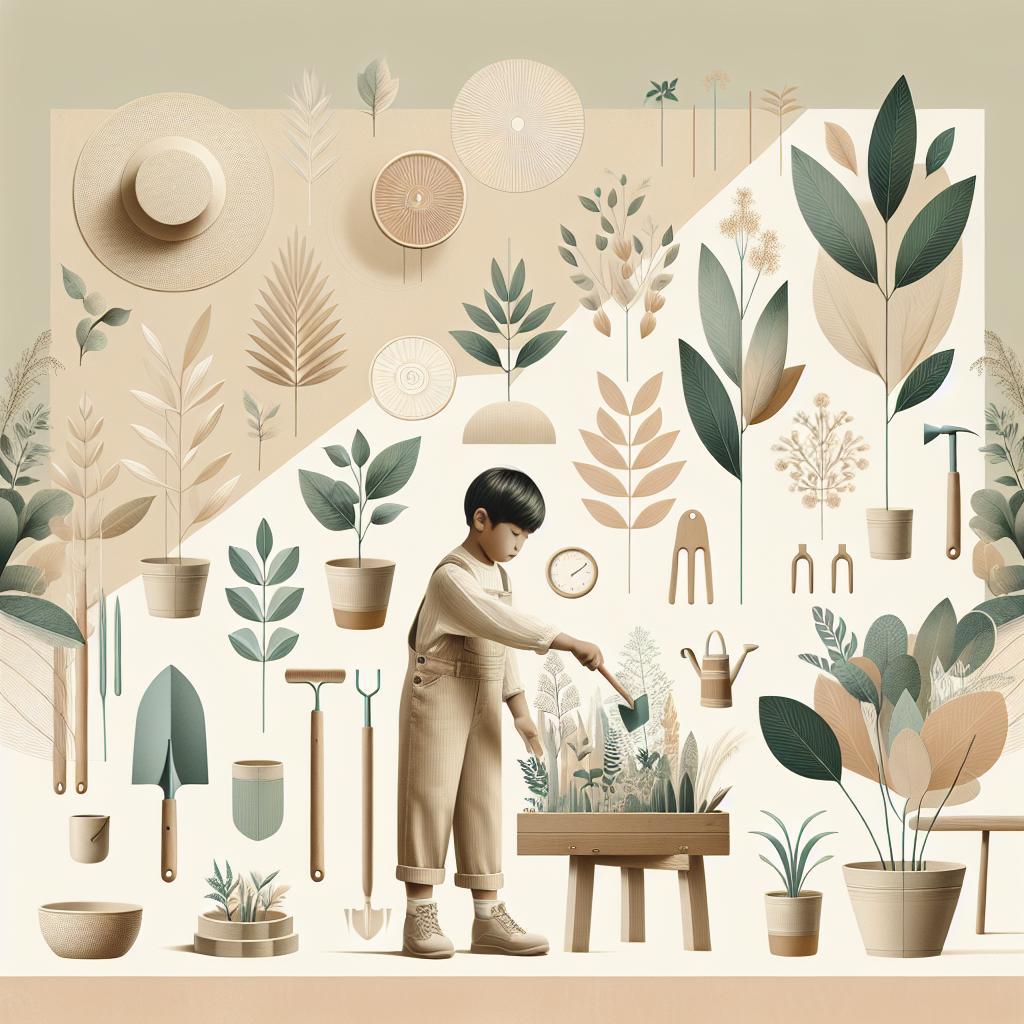 5 beneficios de la jardinería como herramienta educativa Montessori
