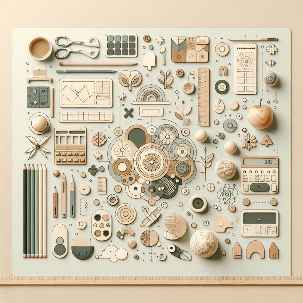 Montessori sin gastar mucho: 7 materiales caseros que funcionan