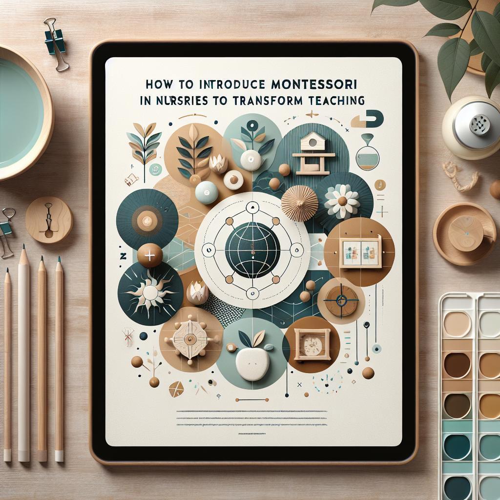 Cómo introducir Montessori en guarderías: 5 claves para transformar la enseñanza