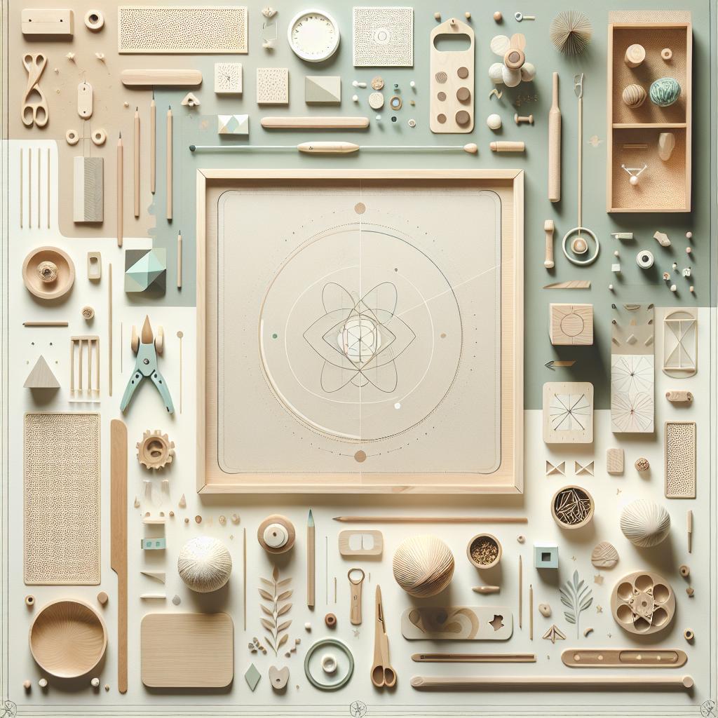 10 materiales Montessori caseros DIY para estimular a tus hijos en casa
